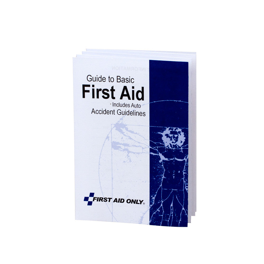 Guide to Basic First Aid multi-fold 5 page pamphlet