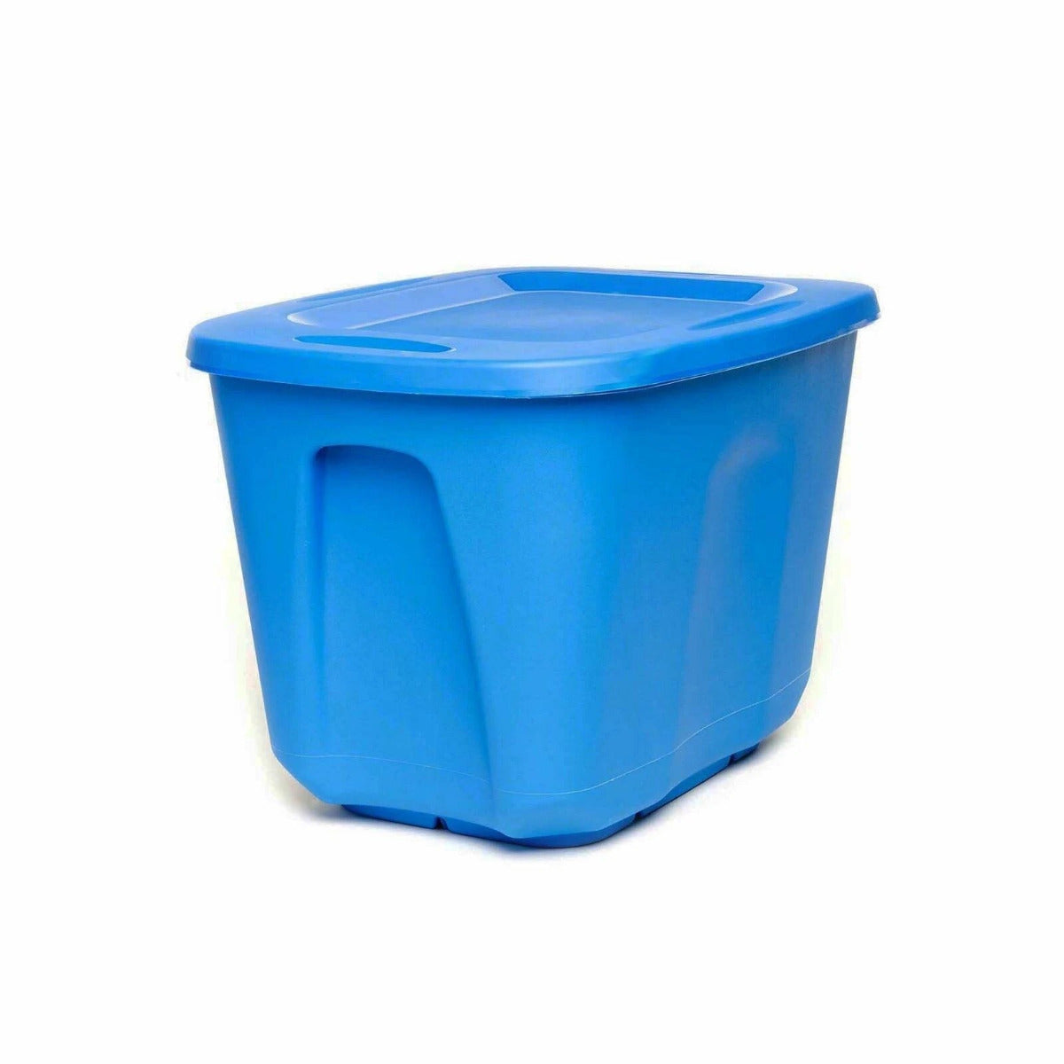 Homz 10 Gallon Storage Tote Blue