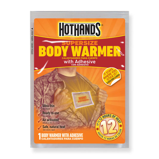 Hot Hands 12 Hour Warmer with Adhesive