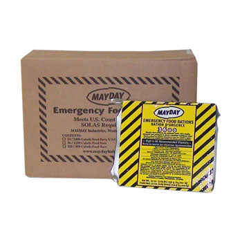 Mayday 3600 Calorie Emergency Food Bars
