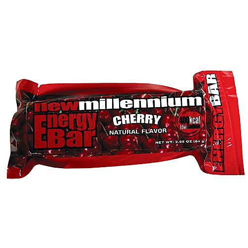 Cherry flavor New Millennium Energy Bar in red package
