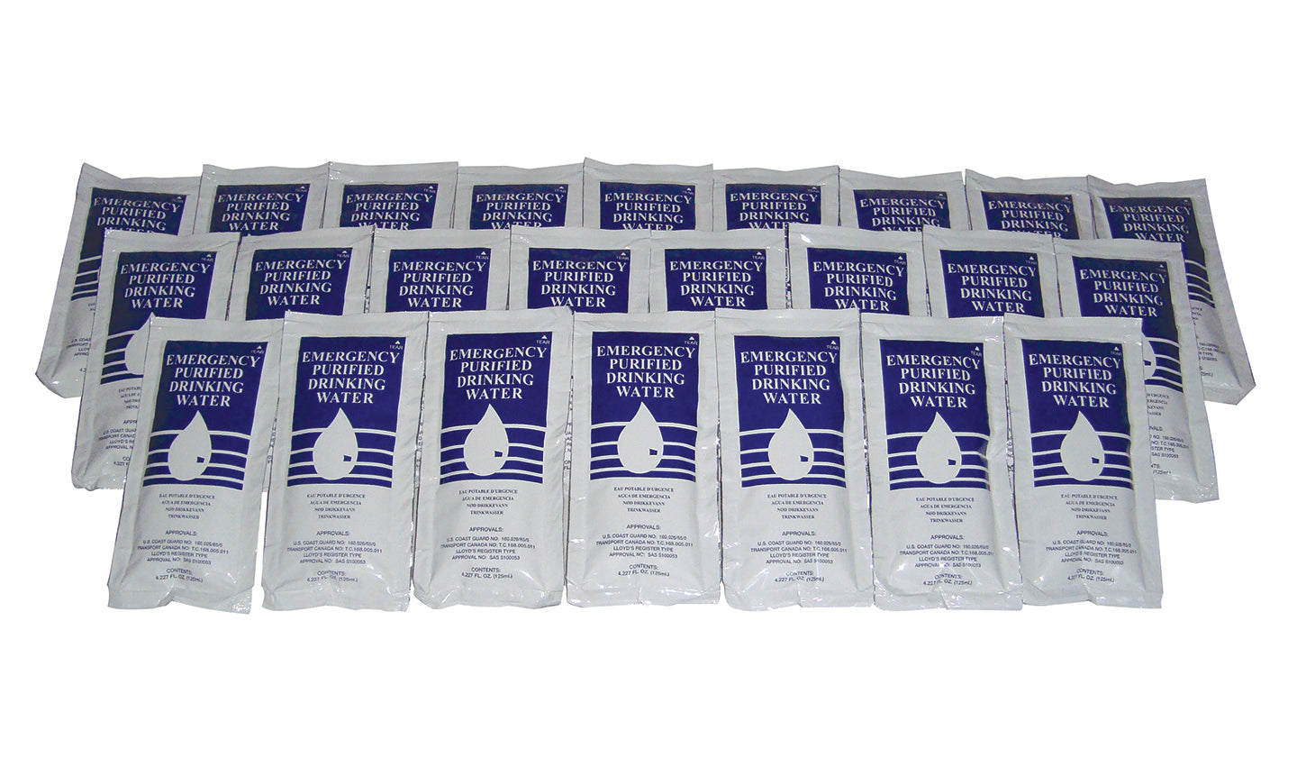SOS Emergency Drinking Water - 4.227 oz (125 ml) Pouch