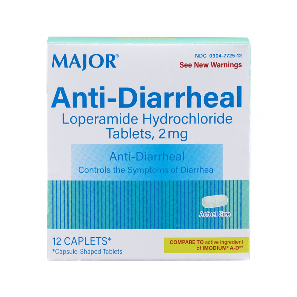 Box of Major Anti-Diarrheal caplets