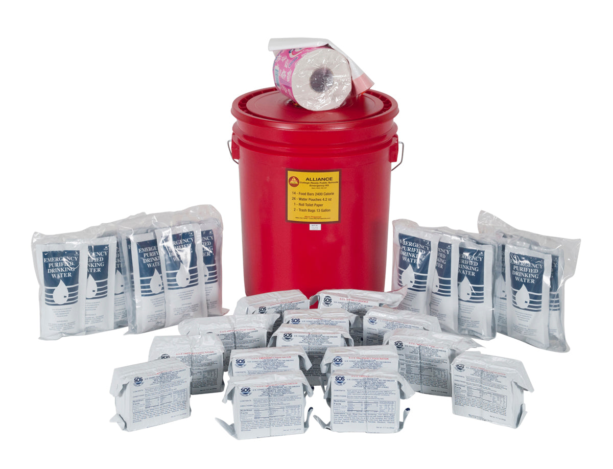 Alliance classroom bucket emergency kit