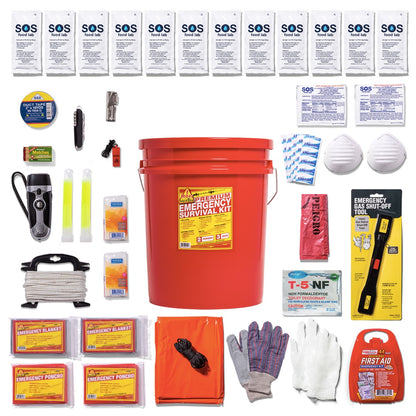 GSA - 2 Person Home Survival Kit - Premium