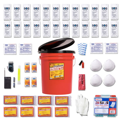4-Person 72-Hour Home Emergency Kit - Standard