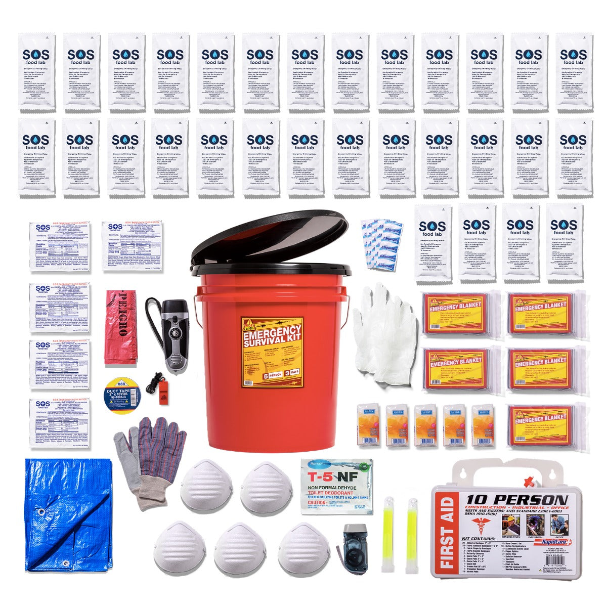 GSA - 5 Person Office Survival Kit