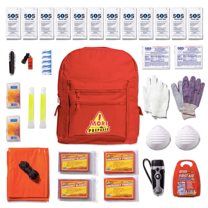 2 Person Backpack Survival Kit - Premium - Shortened Shelf Life