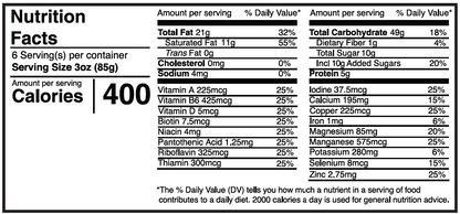 Mayday 2400 Calorie Emergency Food Bars – Vegan, 10-Year Shelf Life