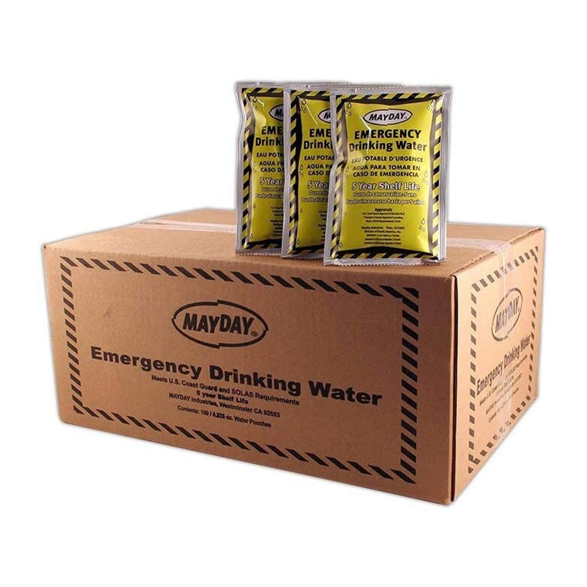 Mayday Emergency Drinking Water - 4.225 oz Pouch