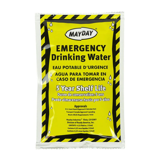 Mayday Emergency Drinking Water - 4.225 oz Pouch