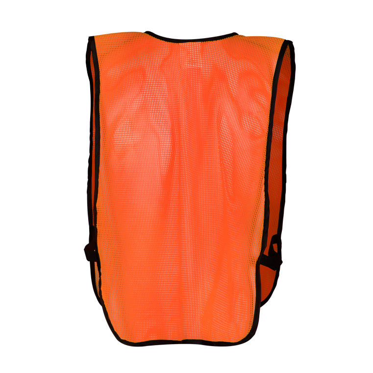 ML Kishigo P series orange mesh vest - back