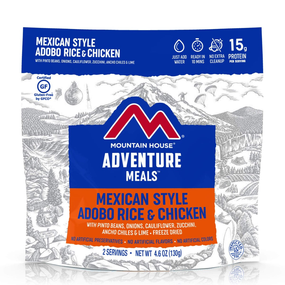 Mountain House Rice & Chicken pouch