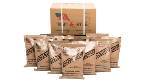 MRE Star Meals Ready to Eat case of 12