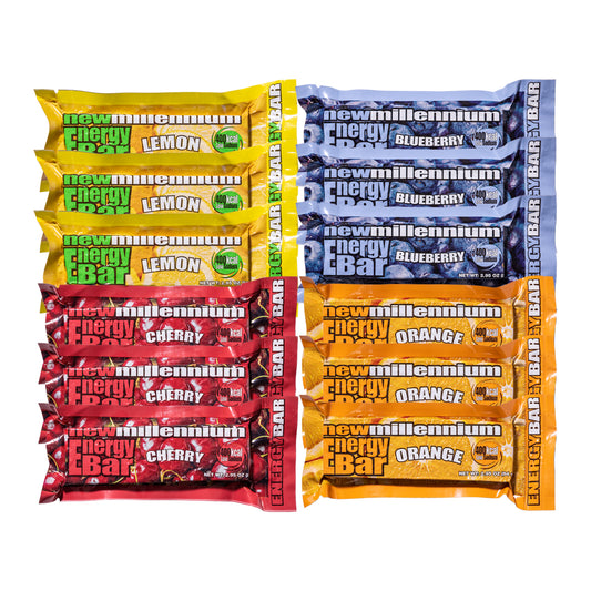 New Millennium 400 Calorie Energy Bar - Assorted Multipack