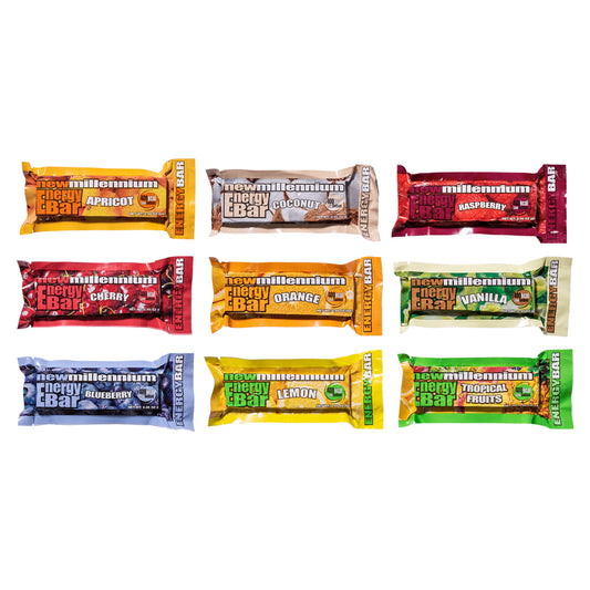 GSA New Millennium Energy Bar - Fruit Flavors
