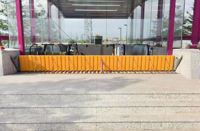 Oyster Self-Rising Mechanical Flood Gate