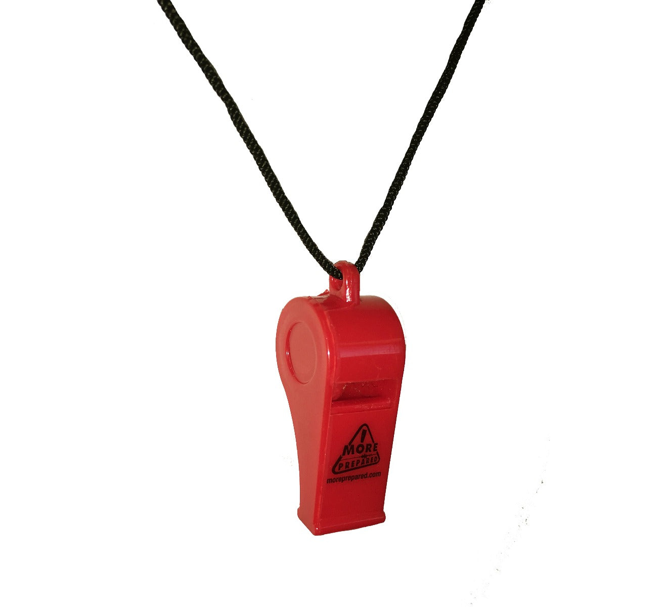 Plastic Whistle with Lanyard