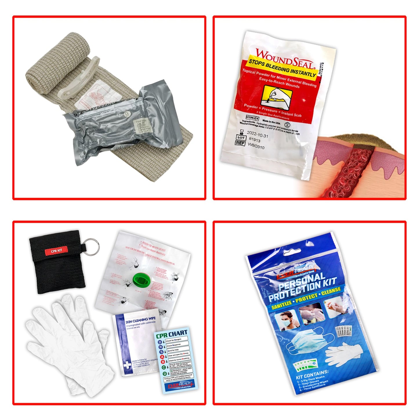 Rapid Care 217 Piece Outdoor Workplace First Aid Kit