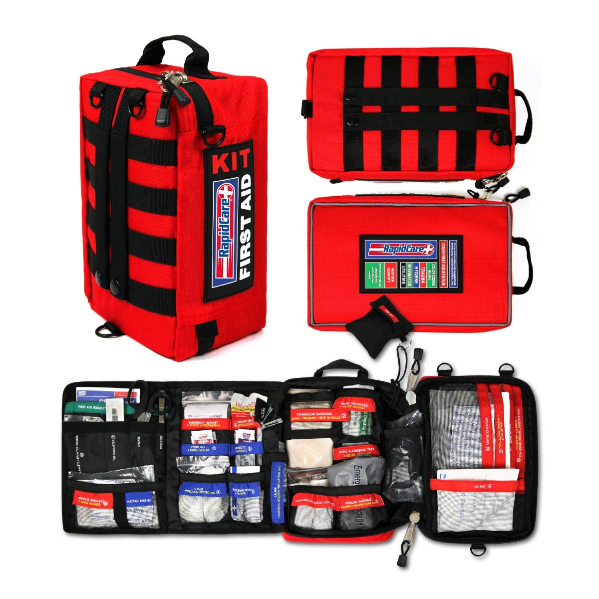 Rapid Care 217 Piece Outdoor Workplace First Aid Kit