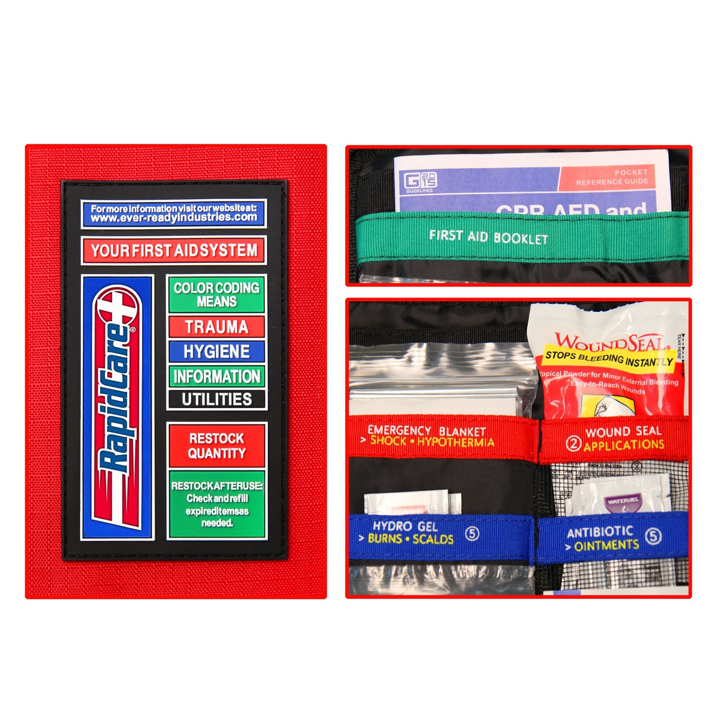 Rapid Care 217 Piece Outdoor Workplace First Aid Kit