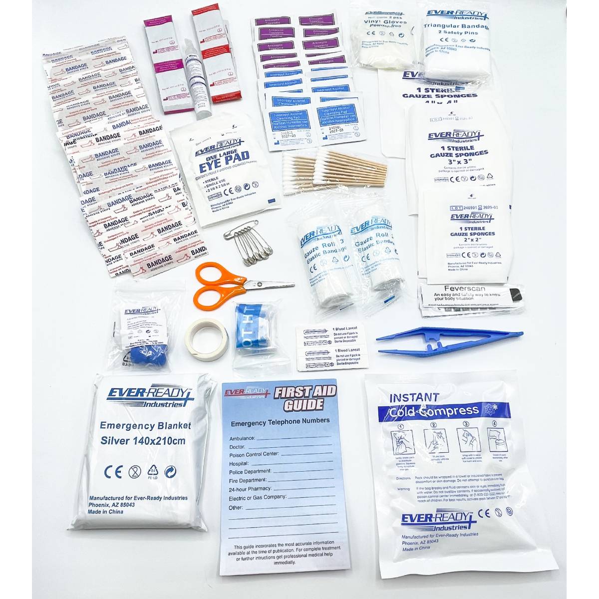 Rapid Care 160 Piece All-Purpose First Aid Kit