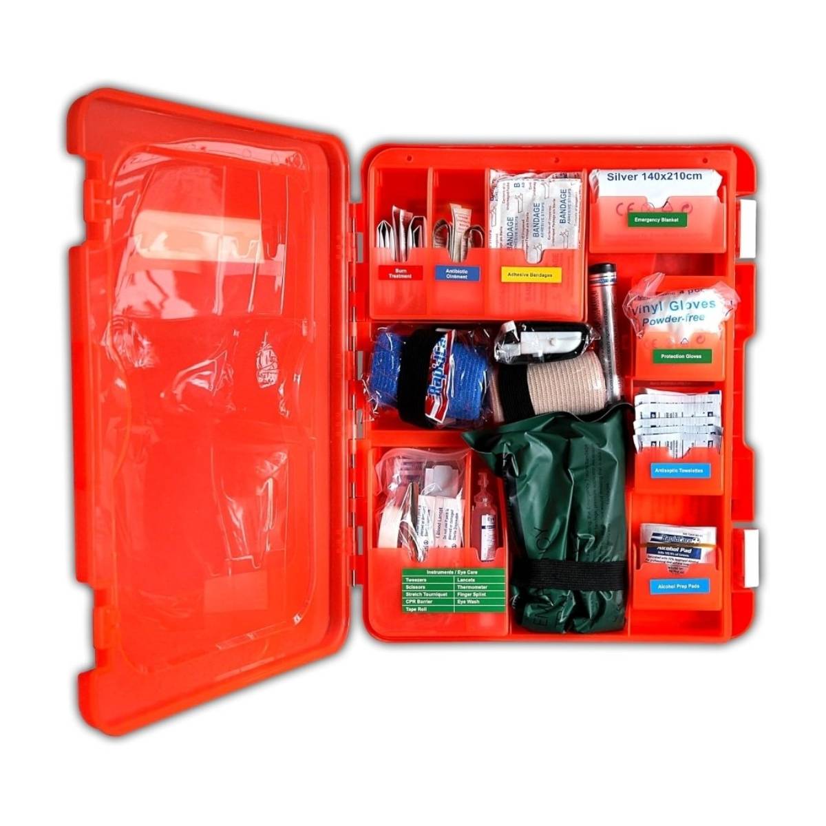 Rapid Care 100 Person 217 Piece Trauma Kit - ANSI 2021