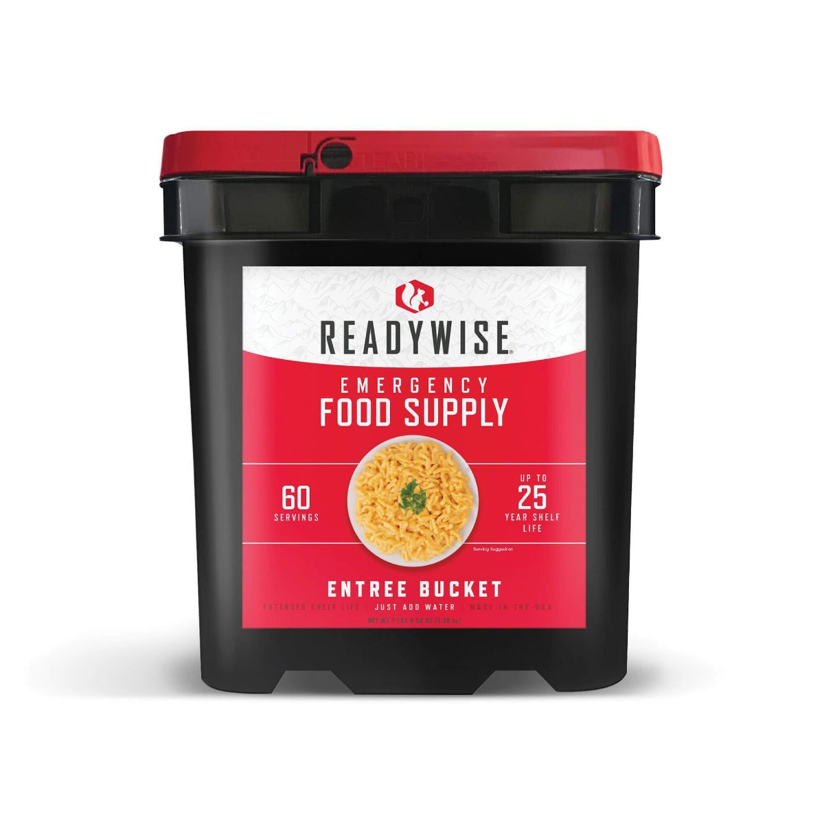 Readywise 60 serving entree bucket 01-160