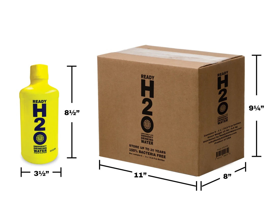 Ready H2O Emergency Drinking Water - Pallet of 792