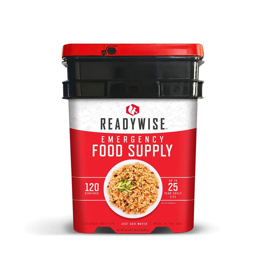 Readywise 120 serving entree bucket