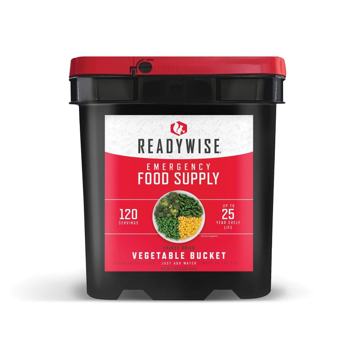 Readywise 60 serving entree bucket 01-160