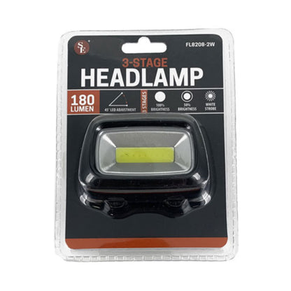 Sona 180 Lumen COB LED Black Headlamp