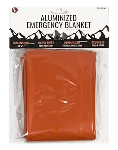Sona Orange Heavy Duty Emergency Blanket