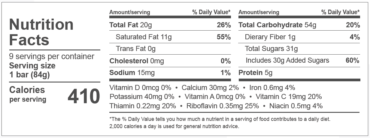SOS 3600 Calorie Emergency Food Bars - Pallet of 1,280