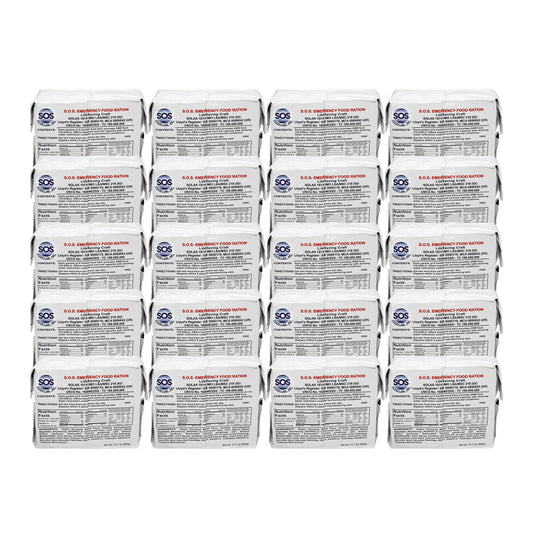 GSA SOS Emergency Food Bar 2400 Calorie - Pack of 20