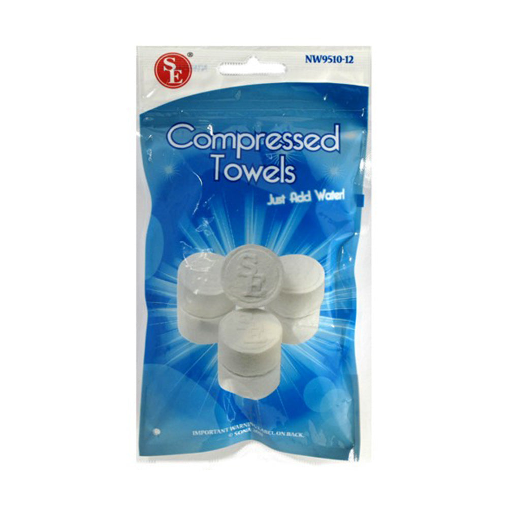 compressed towels