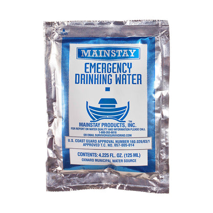 Mainstay emergency drinking water pouch