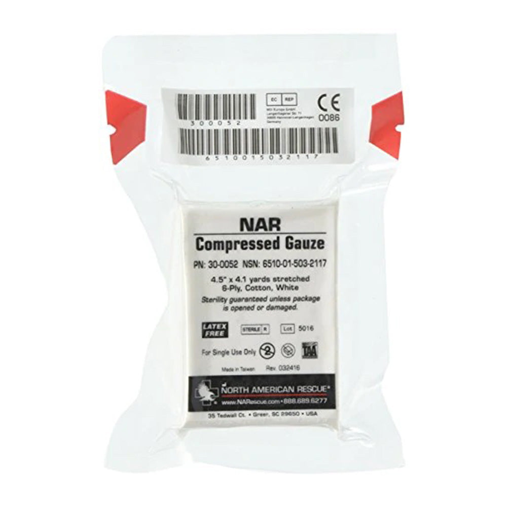 NAR Compressed Gauze - 4.5" x 4.1 yd