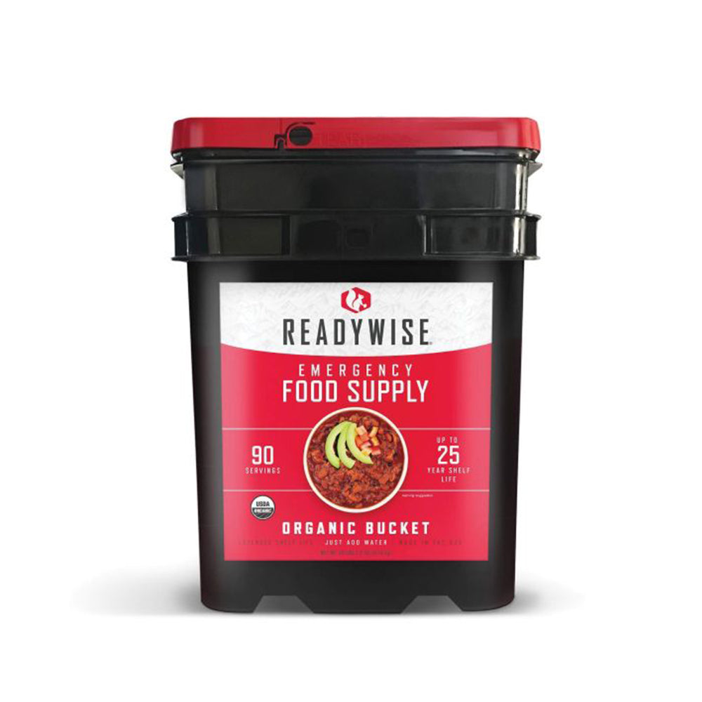 Readywise 90 serving organic bucket