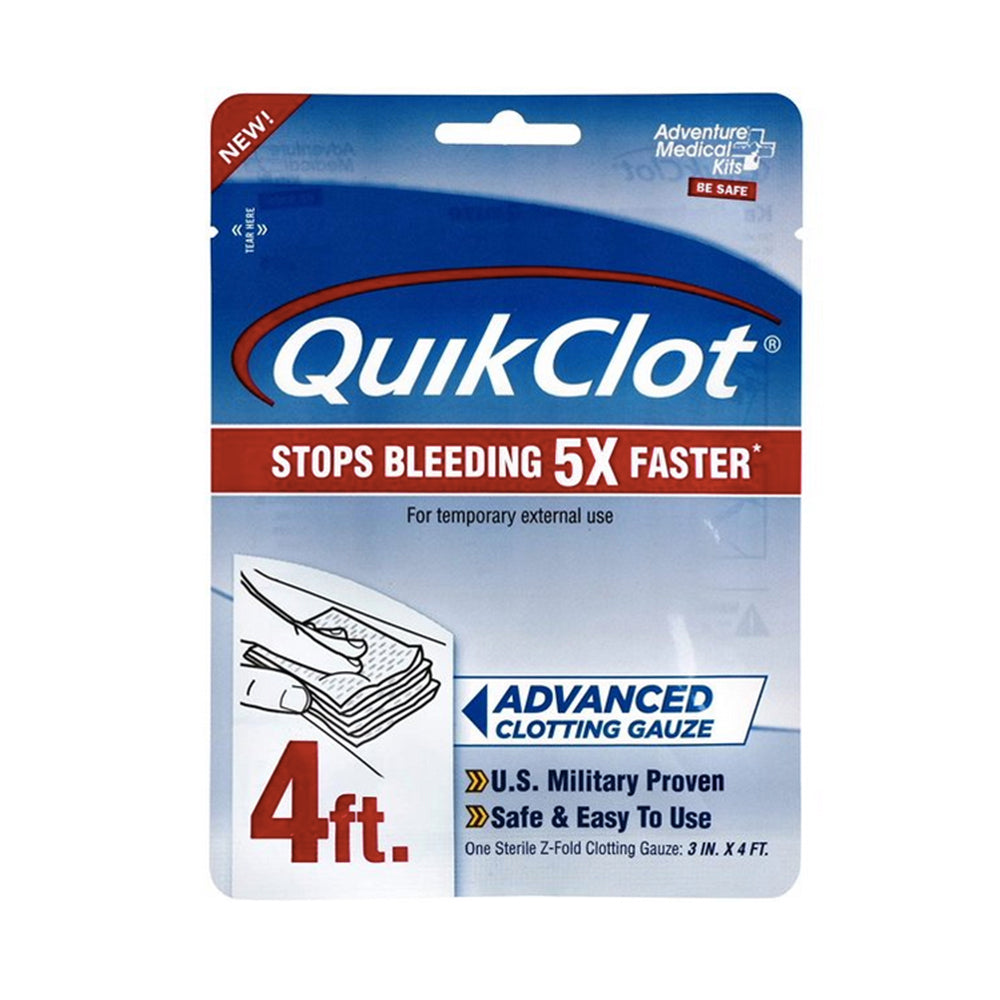 QuikClot advanced clotting gauze 2'