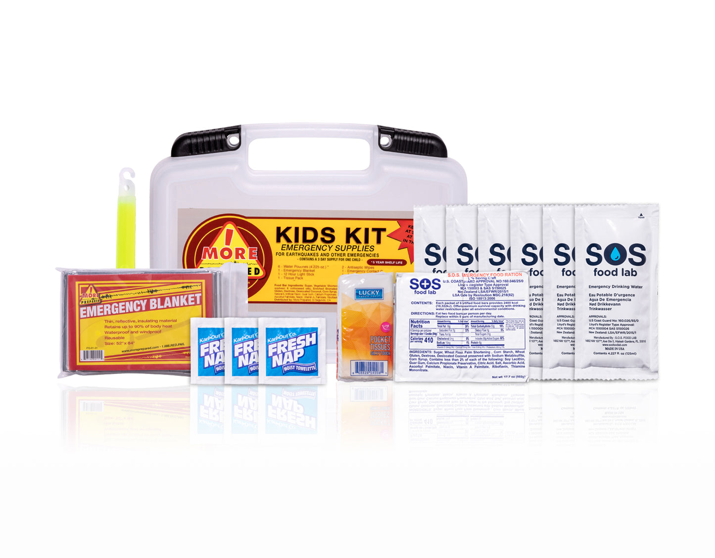 Standard Kids Survival Kit in Case