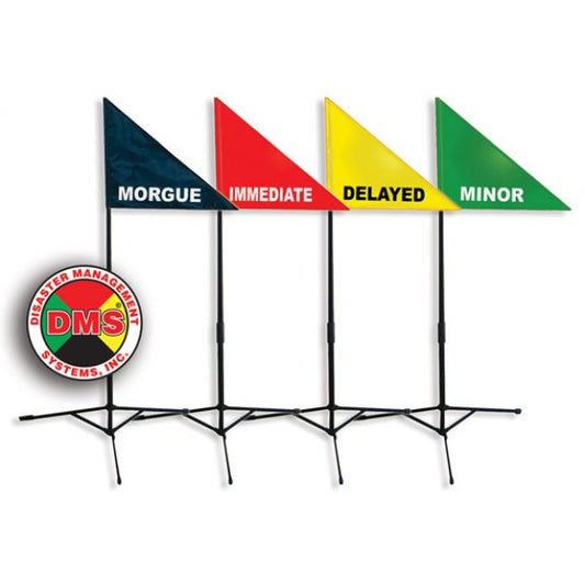 4 High Visibility MCI Flags