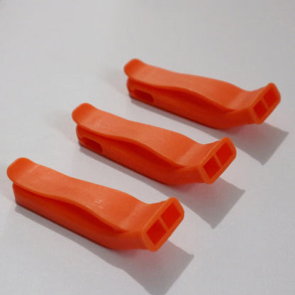 Plastic Floating Whistles w/ Clip