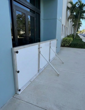 YellowFIN Flood Panel Barrier System